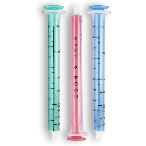 Ryan & Rose Cutie Dose - Baby Medicine Dispenser Syringe For Children Medicine Syringes For Children Medication Dispenser Baby Medicine Syringe Baby Medicine Dropper Baby Syringe - 3 Pack (Lollipop)