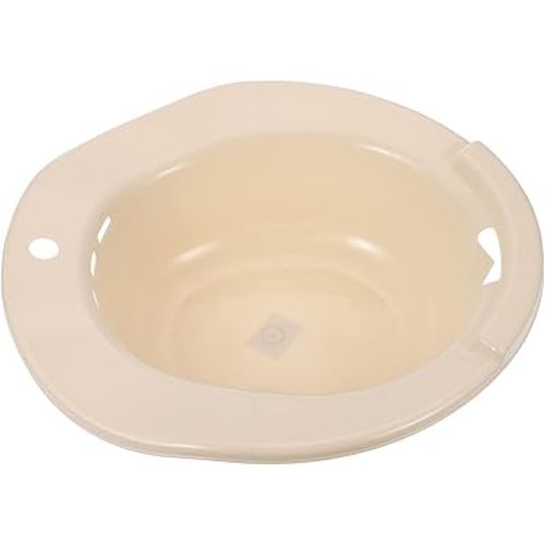 Healifty Sitz Bath Basin Portable Bidet for Toilet Seat Large Women Soaking Hip Bath Tub Elderly Maternity Bathroom Washing Bowl