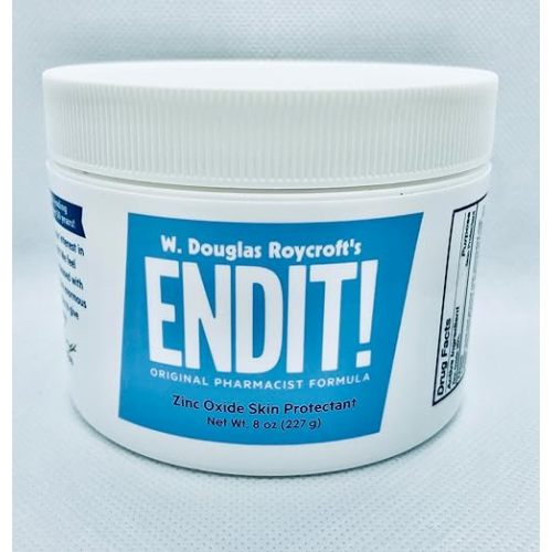 Topical Ointment – Quick Relief for Diaper Rash, Various Rashes & Poison Ivy, 20% Zinc Oxide Healing Cream for Daily Relief & Prevention