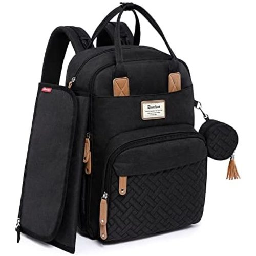 Diaper Bag Backpack RUVALINO Large Multifunction Travel Back Pack Maternity Baby Nappy Changing Bags