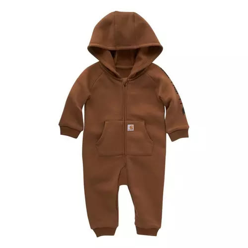 Baby Boys' Carhartt Front Zip Fleece Coverall Long Sleeve Coverall