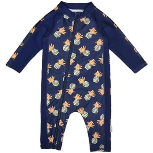 SwimZip Boys' Long-Sleeve UPF 50+ Swimsuit for Baby, Toddler, & Little Boys