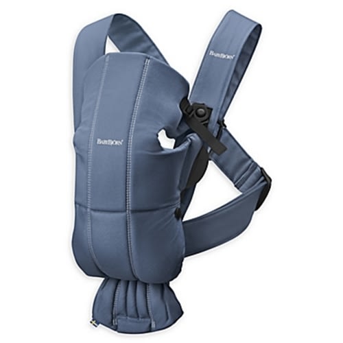 BABYBJÖRN Baby Carrier Mini in - Vintage Indigo