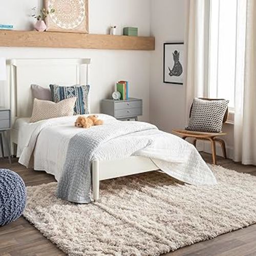 Livabliss Hapsburg Moroccan Shag Area Rug, 7'10" x 10'2, Beige