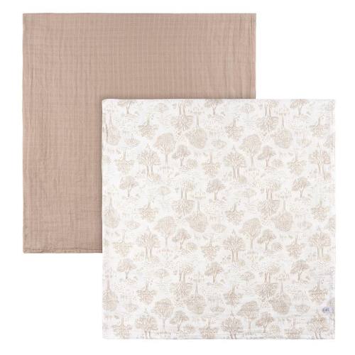 Baby Just Born® Baby 2 Pack Muslin Swaddle Blanket