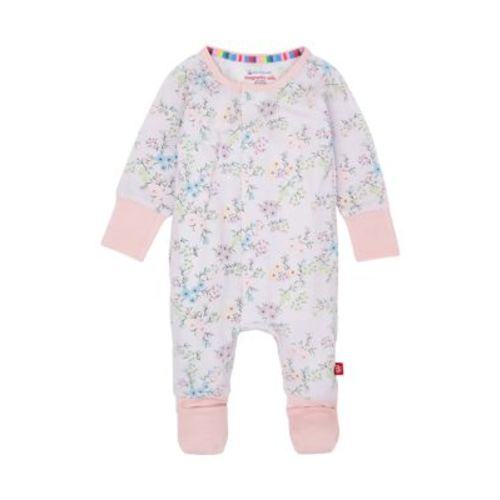 Baby Girls Emily Convertible Printed Footie Pajamas
