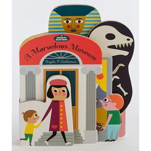 Bookscape Board Books: A Marvelous Museum: (Artist Board Book, Colorful Art Museum Toddler Book) Board book – Illustrated, September 3, 2019