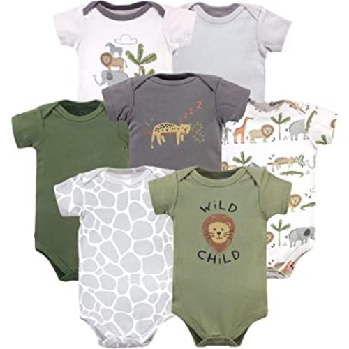 Hudson Baby Unisex Baby Cotton Bodysuits