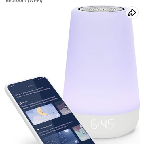 Amazon.com: Hatch Rest Baby Sound Machine, Night Light | 2nd Gen | Sleep Trainer, Time-to-Rise Alarm Clock, White Noise Soother, Music & Stories for Nursery, Toddler & Kids Bedroom (Wi-Fi) : Baby