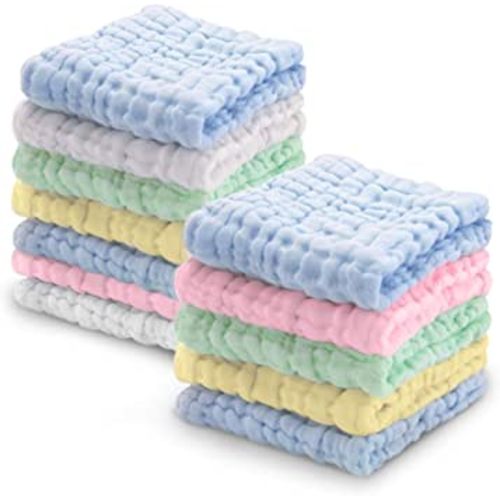 cloud  organic cotton washcloths - Bath Towels & Washcloths Rainbow Sprout  Baby Company