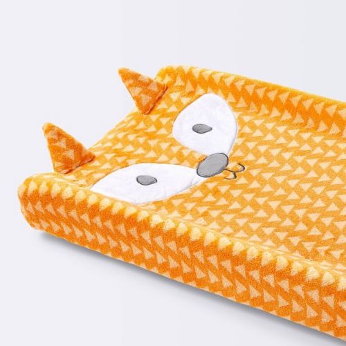 Plush Changing Pad Cover Fox - Cloud Island™ - Orange