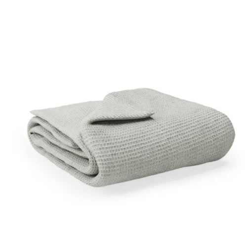 Organic Waffle Baby Blanket