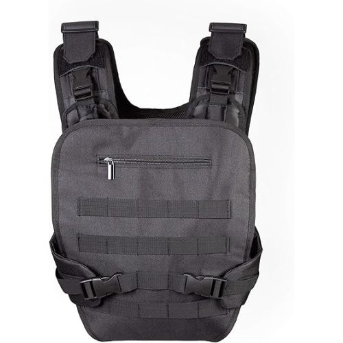 JumpOff Jo Military-Inspired Baby Carrier for Men - Soft Front Pack for Dads with MOLLE/PALS Compatibility