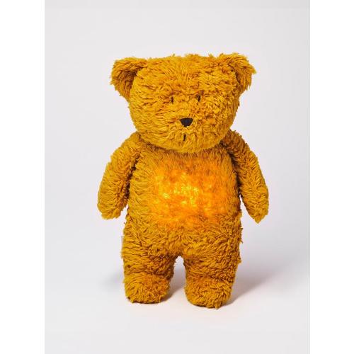 Moonie - Humming Bear with Nightlight - Mustard
