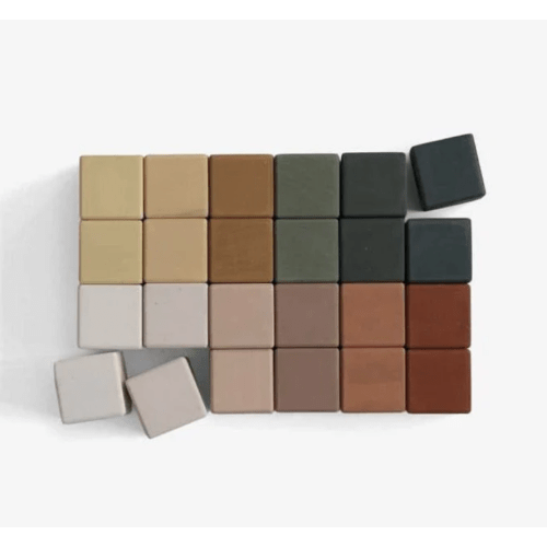 Multicolored Wooden Blocks Set