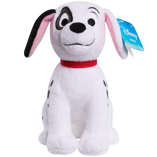 Disney Collectible 8-Inch Beanbag Plush, Patch, 101 Dalmations, Stuffed Animal Dog