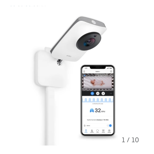 Miku Pro Smart Baby Monitor | No Contact Breathing and Sleep Tracking
