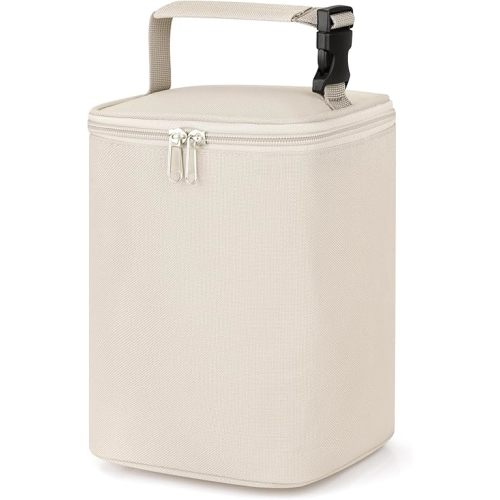 Accmor Breastmilk Cooler Bag, Baby Bottle Cooler Bags, Insulated Bottle Cooler Tote Bags On The Go, Fits 4 Large 8oz Bottles, for Nursing Mom Daycare Travel