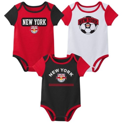 MLS New York Red Bulls Infant Boys' 3pk Bodysuit