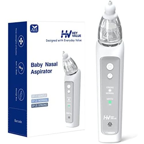 Baby Nasal Aspirator | Nose Sucker for Baby | Baby Nose Cleaner | Electric Nasal Aspirator for Toddler, Rechargeable with Music Function Adjustable Volume