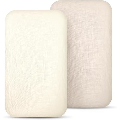 lulumoon Muslin Bassinet Sheets for Baby: Soft Bedside Sleeper Bassinet Fitted Sheets for Boys and Girls