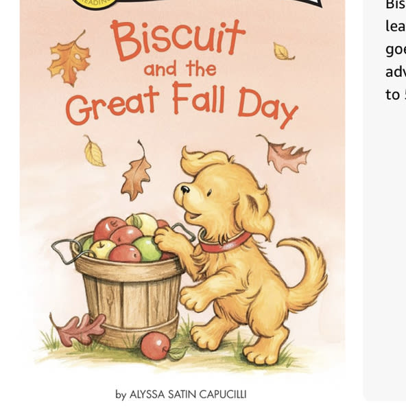 Biscuit and the Great Fall Day: An Early Reading Puppy Adventure About the Changing Seasons for Kids (Ages 4–8) (My First I Can Read)