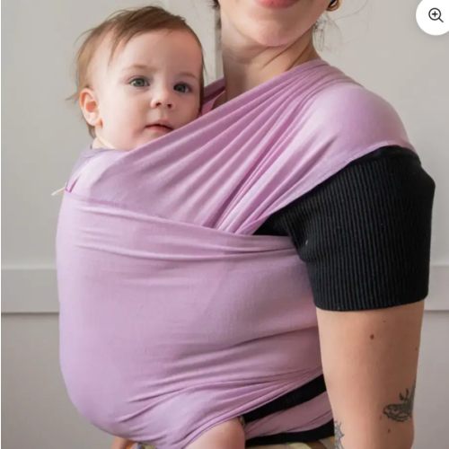 Lilac Baby Wrap | Soft Lavender Organic Baby Carrier