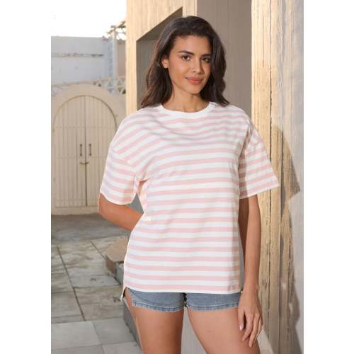 Striped Nursing T-shirt