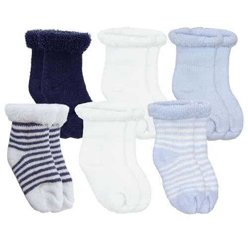 Kushies Newborn Terry Socks