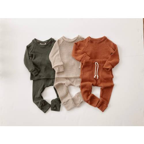 Waffle Knit Baby Joggers Outfit newborn boy, coming home outfit baby boy, toddler joggers, baby boy joggers set, baby boy gift, baby clothes