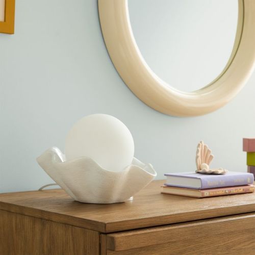 Kids Shell Ceramic Lamp