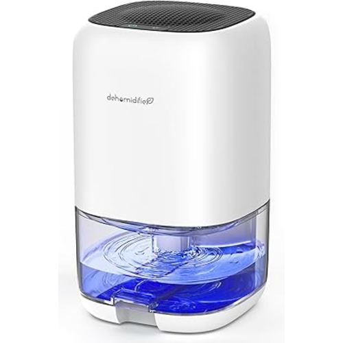 Dehumidifier,TABYIK 35 OZ Small Dehumidifiers for Room for Home, Quiet with Auto Shut Off, Dehumidifiers for Bedroom (280 sq. ft), Bathroom, RV, Closet