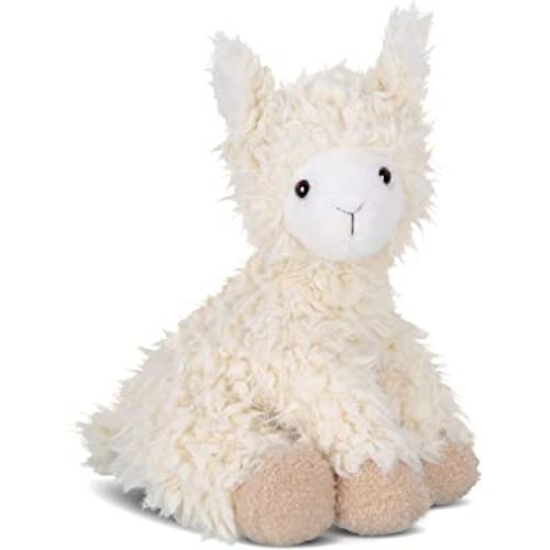 Bearington Fuzzy Plush Llama Stuffed Animal, 11.5 Inch