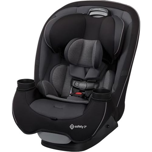 Safety 1st Grow and Go All-in-One Convertible Car Seat, Black Phantom