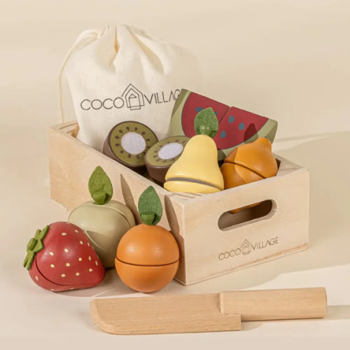 Wooden Fruits Play Set