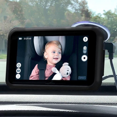 HD Baby Car Camera Monitor System - Tiny Traveler