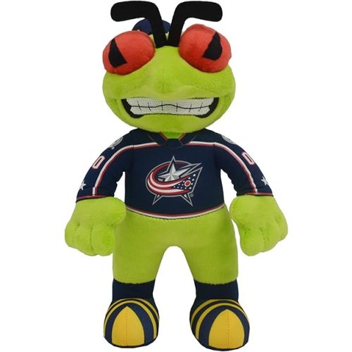 Bleacher Creatures Columbus Blue Jackets Stinger 10" Plush Figure- A Mascot for Play or Display