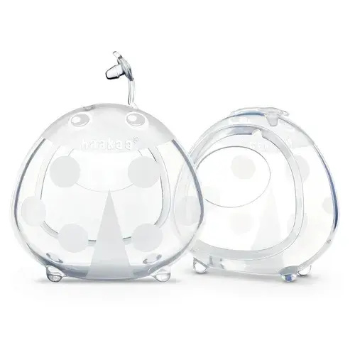 Haakaa Ladybug Breastmilk Collector 75ML with Carry Case - 2 Pack | Baby Bunting AU