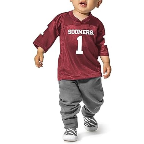 NCAA Infant-Touchdown Pass-Team Football Jersey-Sizes 6 Months 12 Months 18 Months