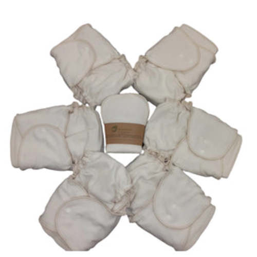 Hemp/Cotton Diaper Bundle (Pack of 6) with Doublers Liners – Babee Greens
