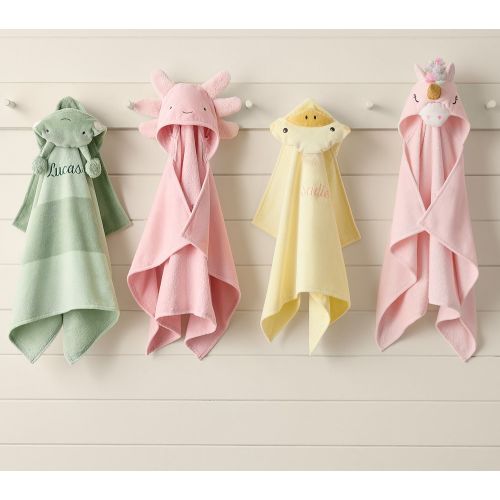 Critter Plush Baby Hooded Towel Collection