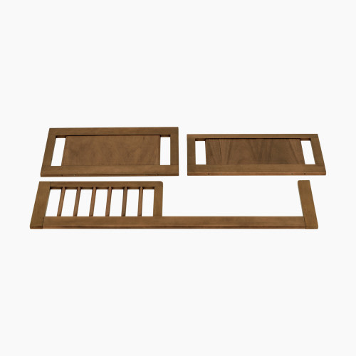 babyletto Junior Bed Conversion Kit for Hudson and Scoot Crib - Natural Walnut