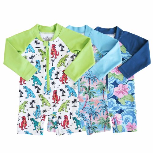Long Sleeve Rash Guard Swim Romper Shortie | Best Sellers