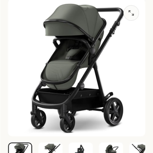Mompush Meteor Stroller | Perfect 2 in 1 Bassinet Stroller for Babies | Mompush