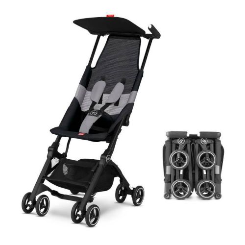Goodbaby Pockit Air All-Terrain Compact Lightweight Stroller - Velvet Black