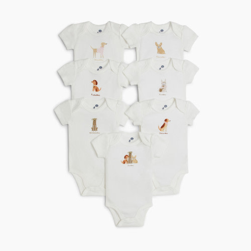 Small Story Days Of The Week (7 Pack) - Dog Days, 0-3 M