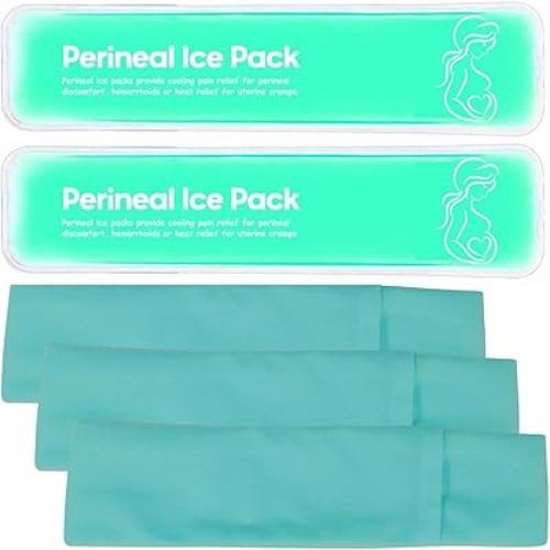 Reusable Perineal Cooling Pad for Postpartum and Hemorrhoid Pain Relief,Instant Perineal Cold Pack,Vaginial Ice Pack for Pain Relief (Color-Green)
