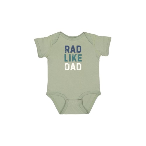 Rad Like Dad Short Sleeve Bodysuit