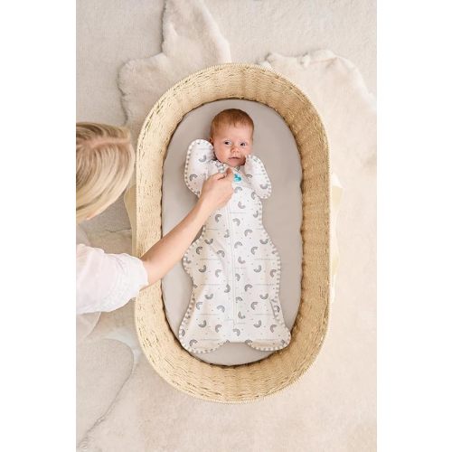 Love to Dream Swaddle UP, Baby Sleep Sack, Self-Soothing Swaddles for Newborns, Get Longer Sleep, Snug Fit Helps Calm Startle Reflex, New Born Essentials for Baby, 1.0 TOG, 8-13lb, Rainbow Dream