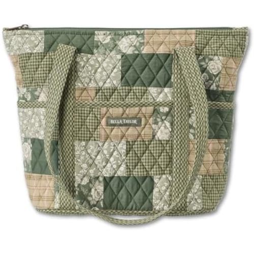 Bella Taylor Stride Tote | Lightweight Quilted Fabric Handbags for Women